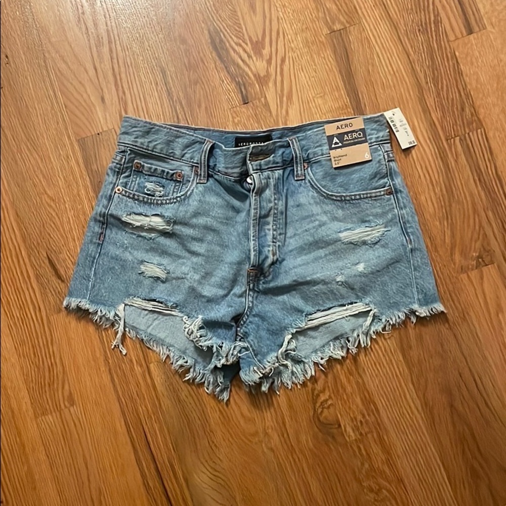Aeropostale size 6 jean shorts